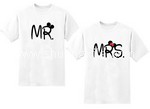 Mr & Mrs T-Shirt~hot!